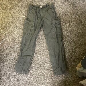 Gray Cargo pants